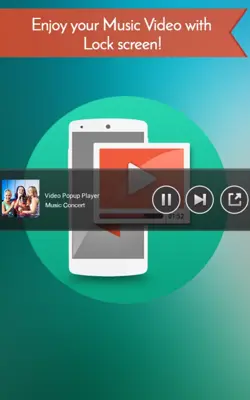 Video Popup Player android App screenshot 1